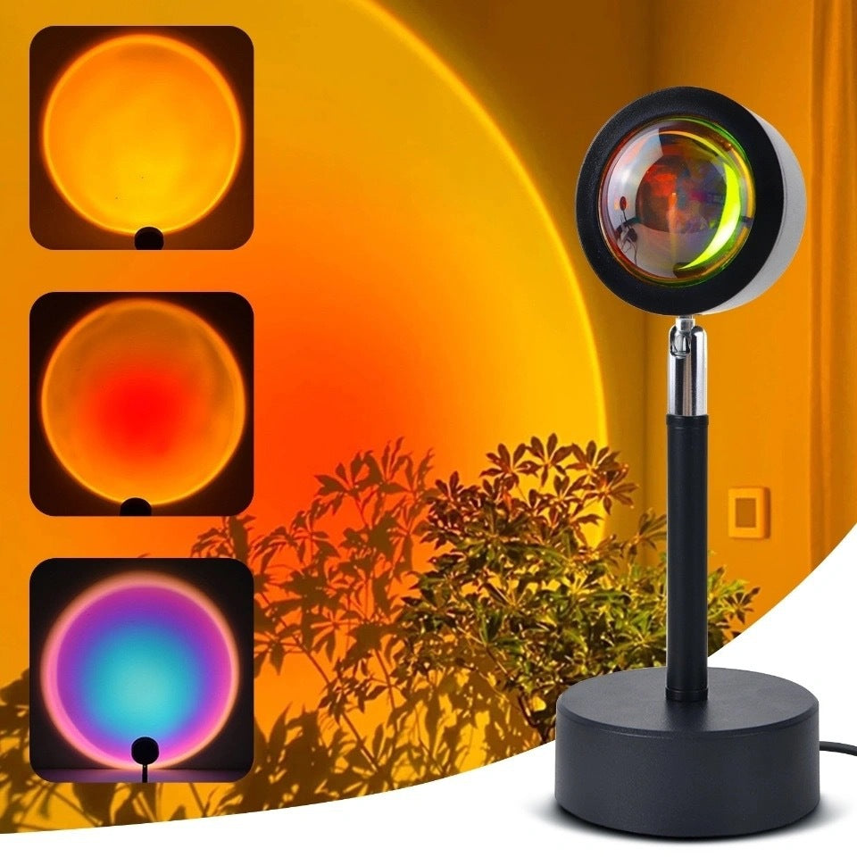 Lampe projecteur Sunset