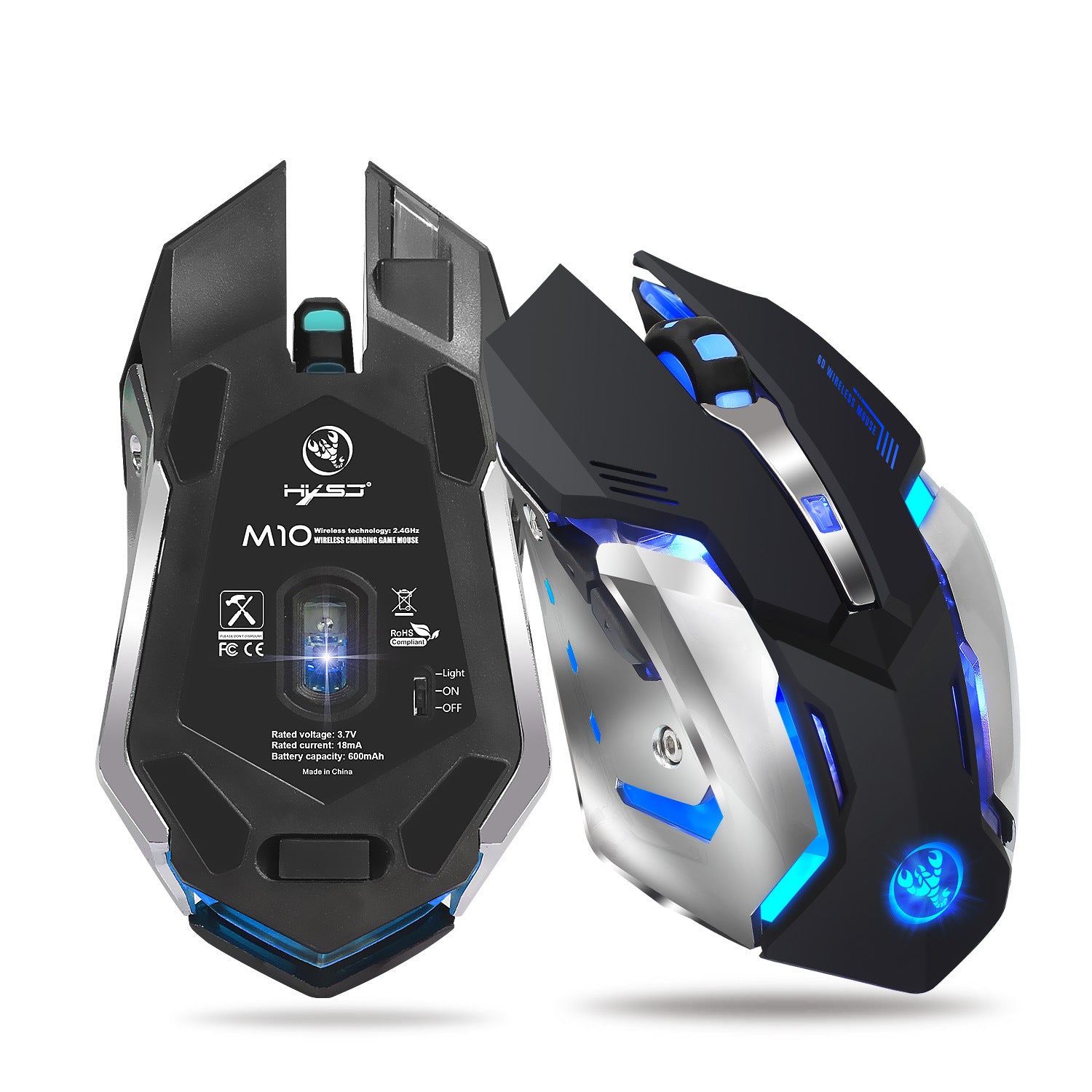 Souris Gamer RGB Sans Fil
